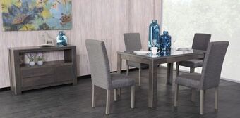 Comedor zen grafito
