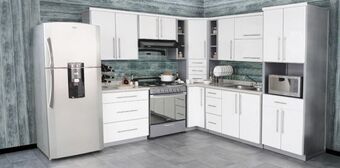 Muebles Dico Cocina escuadra osaka blanco oferta