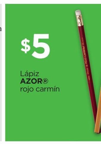 Chedraui Lápiz azor oferta