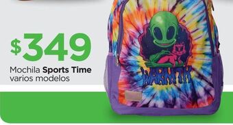 Chedraui Mochila sports time oferta