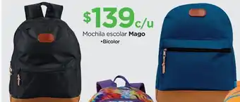 Mochila escolar mago