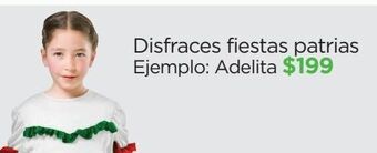 Chedraui Disfraces fiestas patrias oferta