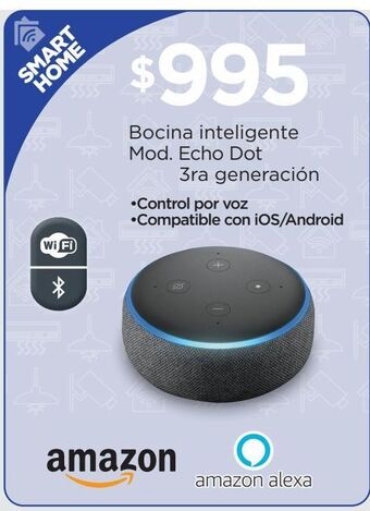Chedraui Bocina inteligente oferta