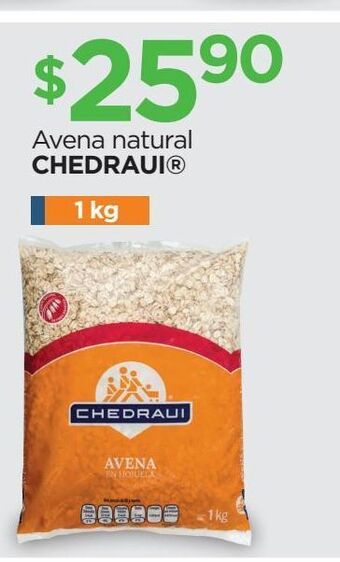 Chedraui Avena natural chedraui 1kg oferta