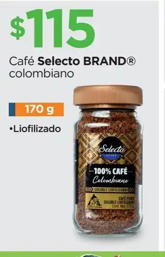Chedraui Café selecto brand 170g oferta
