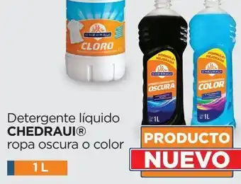 Chedraui Detergente líquido chedraui 1l oferta