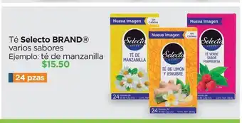 Chedraui Té selecto brand 24 pzas oferta