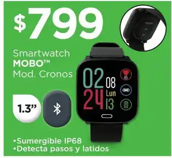 Chedraui Smartwatch 1.3" oferta