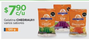 Chedraui Gelatina chedraui 120g oferta