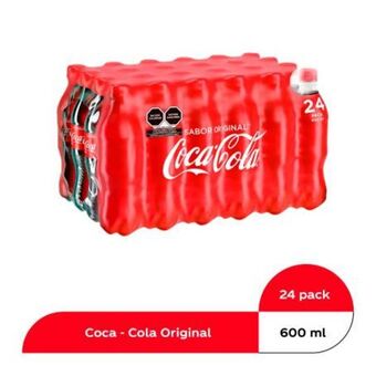 Sam's Club Refresco coca-cola 24 pzas de 600 ml oferta
