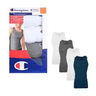 Sam's Club Camiseta para caballero  champion talla eg 4 pzas oferta