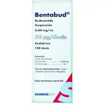 Farmacias San Isidro y San Borja Bentabud susp 32mcg 6m oferta