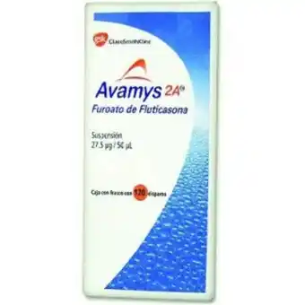 Farmacias San Isidro y San Borja Avamys 2a 27.5ug/50ul oferta