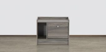 Muebles Dico Buró derecho riga gris oferta