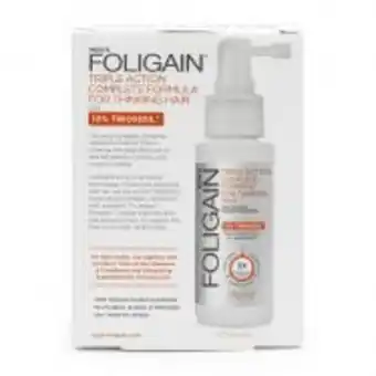Tratamiento tópico para cabello con 10% trioxidil foligain 59 mililitros