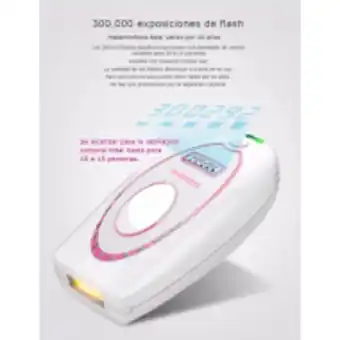 Depiladora wpl 500,000 con flashes p/cuerpo cara