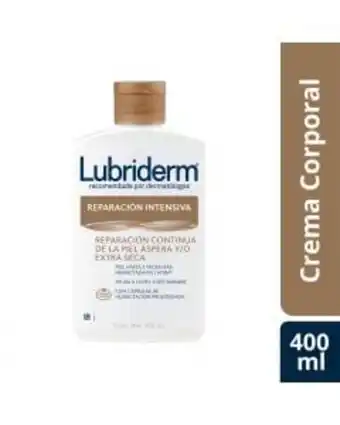 Crema corporal lubriderm® reparación intensiva 400 ml