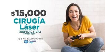 Cirugía láser en los ojos (ambos ojos)