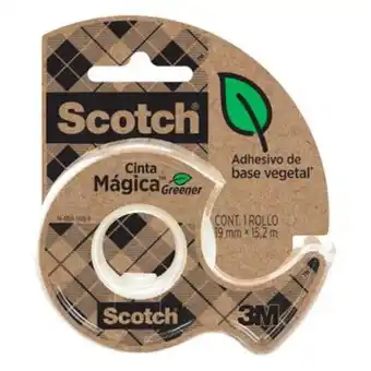 Cinta mágica greener 19mm x 15.2m