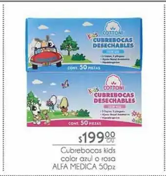 Cubrebocas kids