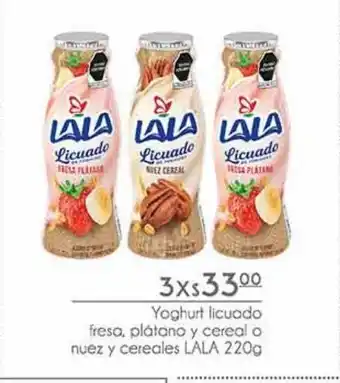 Yogurt licuado lala 220g x 3un