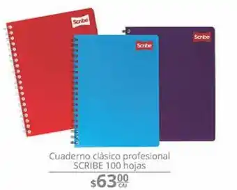 La Comer Cuadernos clasico profesional scribe oferta