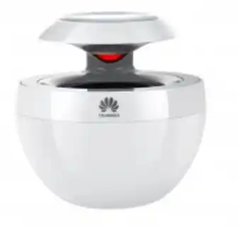 Bocina huawei swan portátil inalámbrica blanco