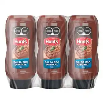 Sam's Club Salsa bbq hunt's 3 pzas de 620 g oferta
