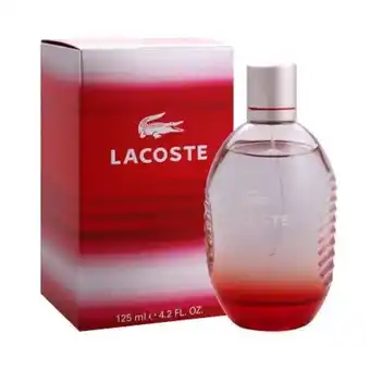 Fragancia lacoste red para caballero 125 ml