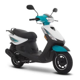 Sam's Club Motoneta italika d125 blanco/azul oferta