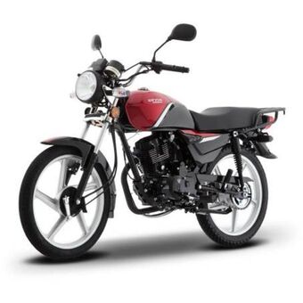 Sam's Club Motocicleta italika dt150 clásica rojo/negro oferta