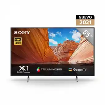 Sony pantalla 55 4k led smart tv mod kd 55x80j