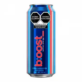 Boost bebida energetica active energy 470 ml