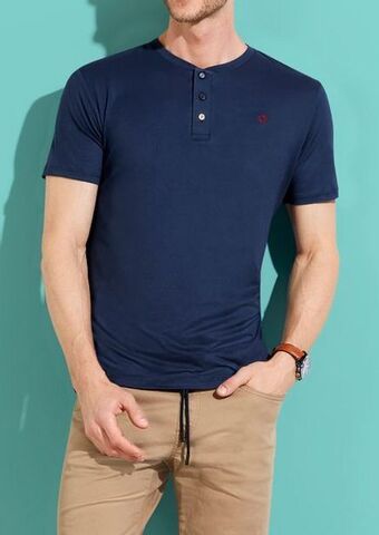Andrea Playera azul marino 3041840 oferta