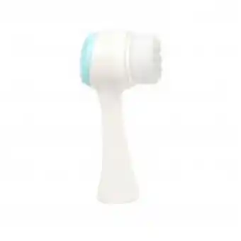 Cepillo limpiador facial 2 en 1 exfoliación masaje.