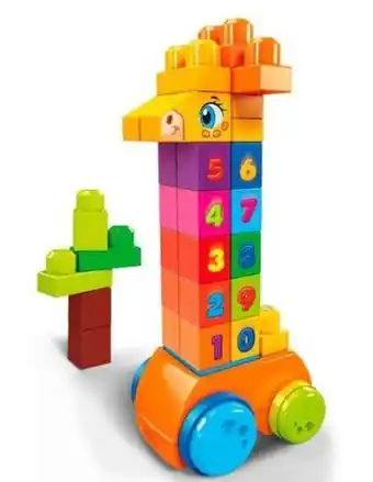 Juguete de construcción mega bloks con 30 piezas