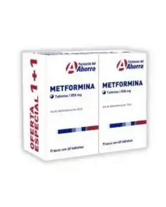 Marca del ahorro metformina 850 mg oral 60 tabletas