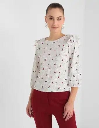 Blusa non stop by metropolis manga larga