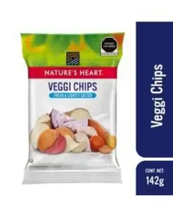 Natures heart veggi chips 142 g