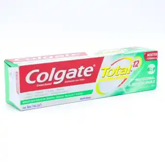 Colgate total 12 crema dental aliento saludable con 75 ml