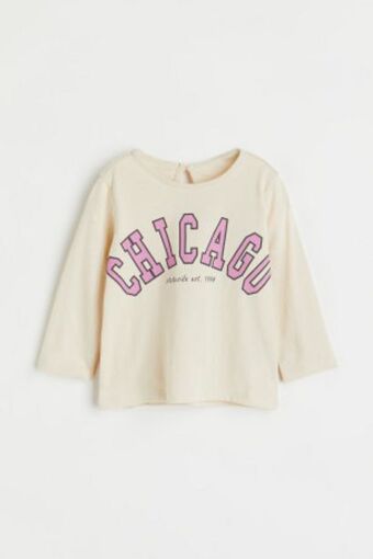 H&M Playera con diseño oferta