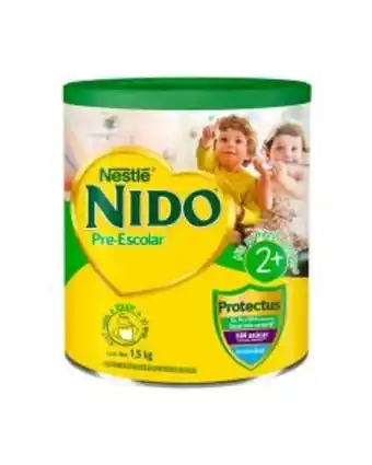 Farmacias del Ahorro Alimento a base de leche para niños nido pre-escolar 2+ 1.5kg de 2 años en adelante oferta