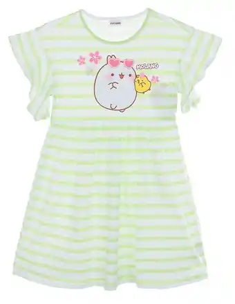 Suburbia Vestido molang manga corta con bordado para niña oferta