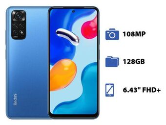PCEL Smartphone xiaomi redmi note 11s: procesador mediatek helio g96 (hasta 2.05 ghz), memoria ram de 8gb, almacenamiento de 128 oferta