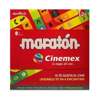 Juguetrón Juego de mesa maratón cinemex oferta
