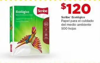 Scribe ecológico papel para el cuidado del medio ambiente 500hojas