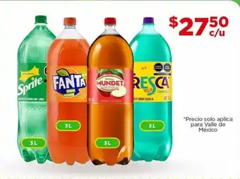 Bodega Aurrerá Refresco fanta 3l oferta
