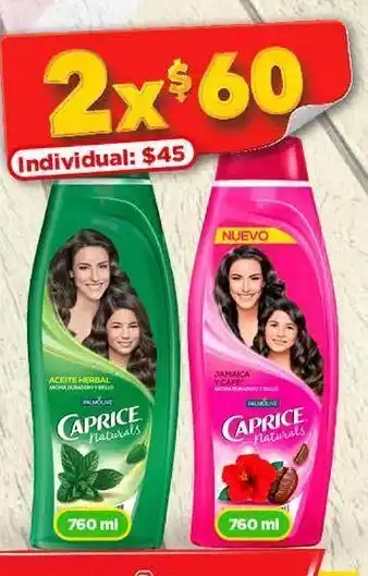 Bodega Aurrerá Shampoo caprice naturals 760ml oferta