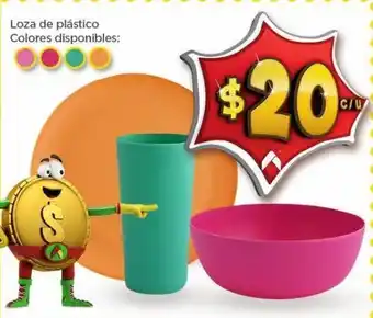 Loza de plástico