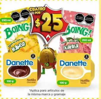 Bodega Aurrerá Natills danette 100g oferta